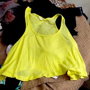 XXI Neon Crop Top Tank